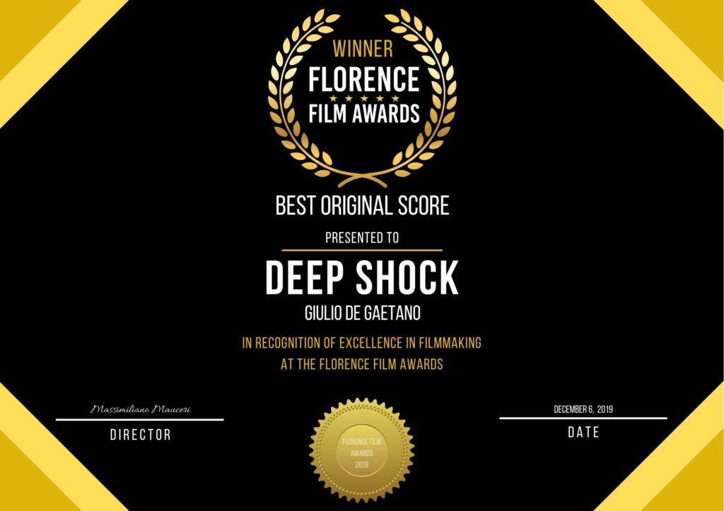 Best original score Florence Film Awards