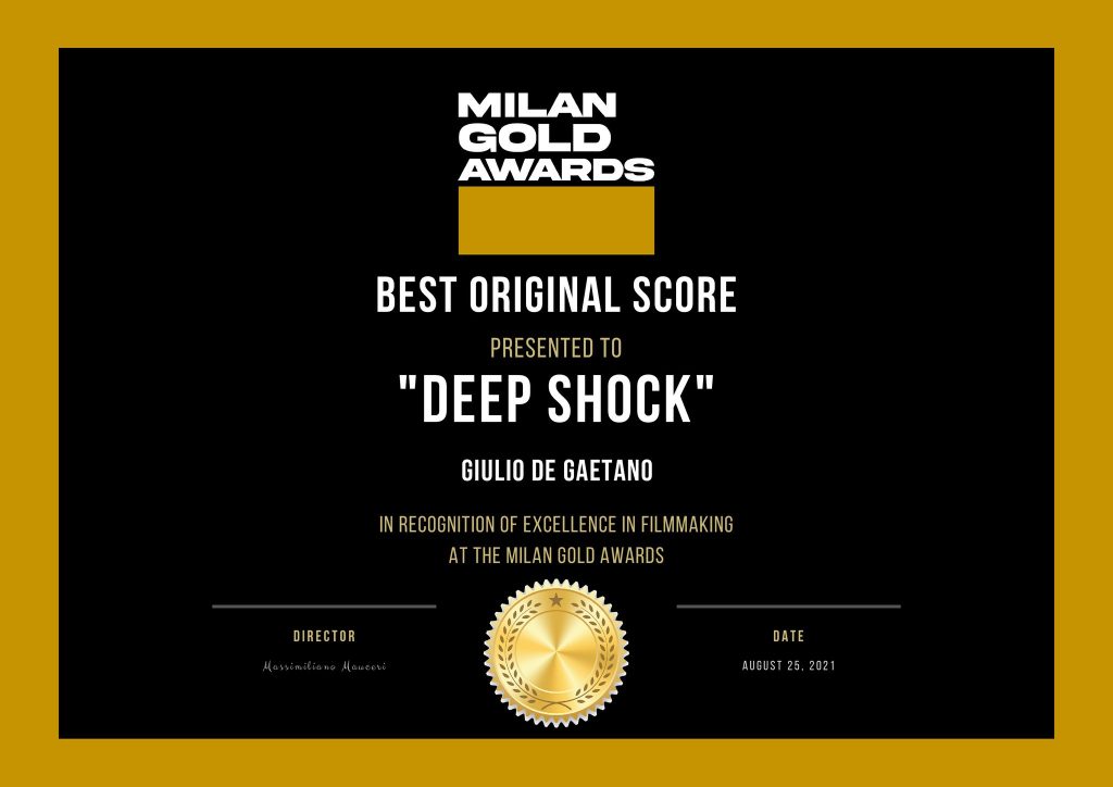Best original score Milan Gold awards